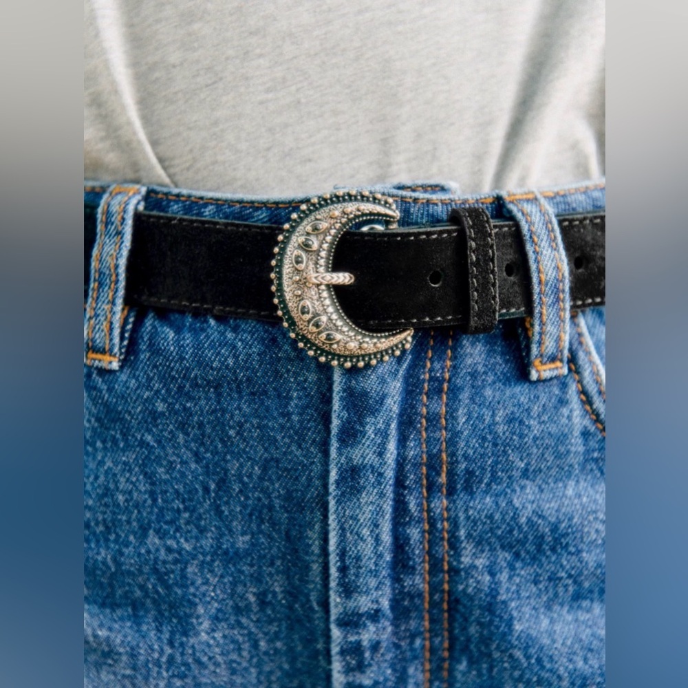 Sézane Fine Louve Belt - size 95